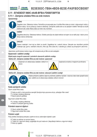 Priručnik za rukovatelja: 5115 K → ZKDEJ61500TD10001 – sample manual page 4