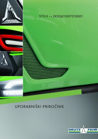Uporabniški priročnik: 5115 K → ZKDEJ61500TD10001 – manual cover