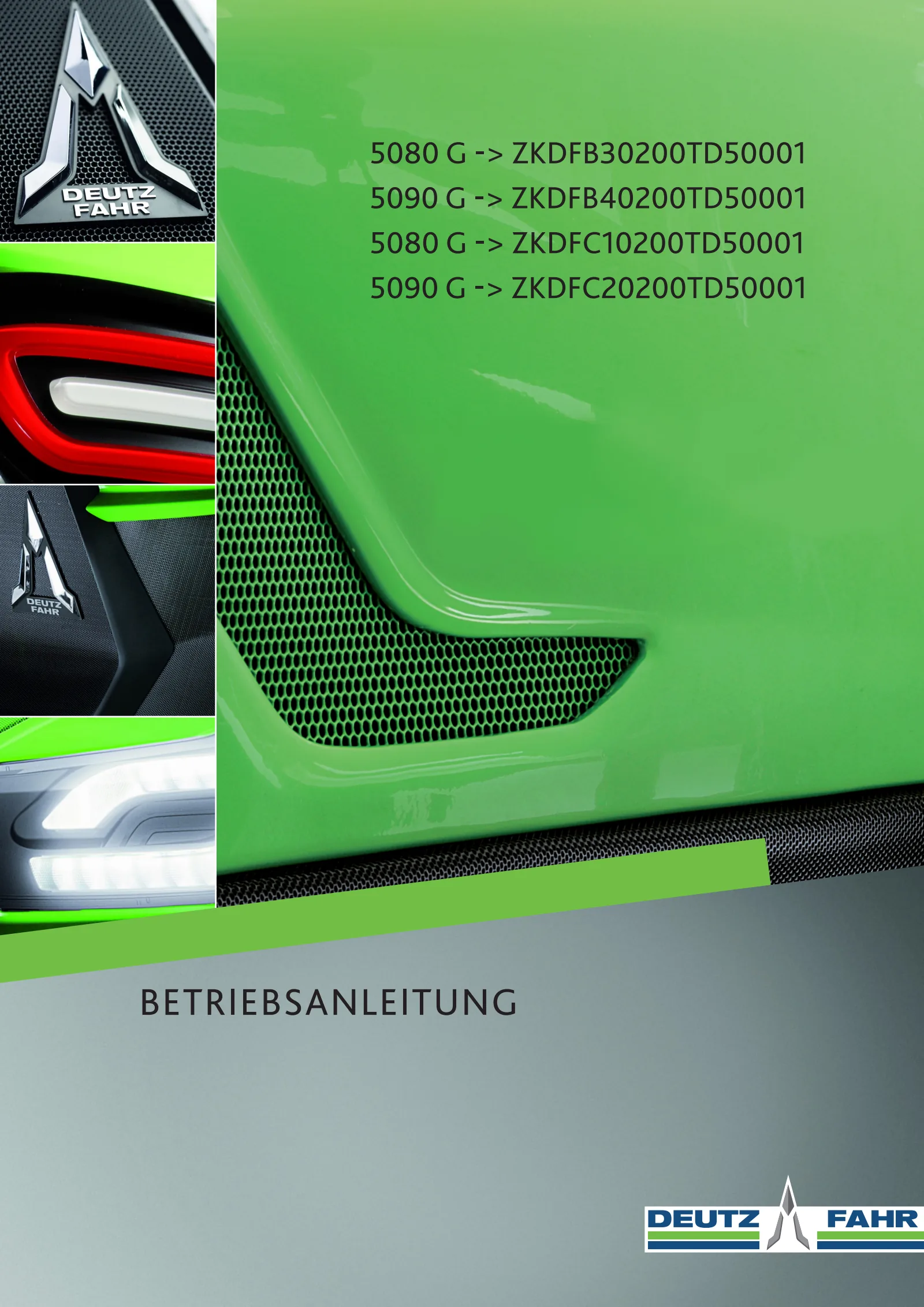 Betriebsanleitung: 5080 G → ZKDFB30200TD50001