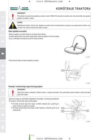 Priručnik za rukovatelja: 5090 G → ZKDDH10200TD50001 – sample manual page 1