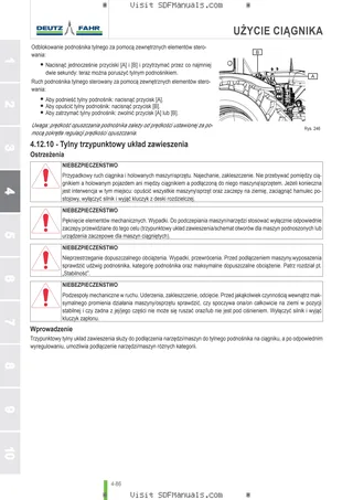 Instrukcja operatora: 5090 G → ZKDDH10200TD50001 – sample manual page 2
