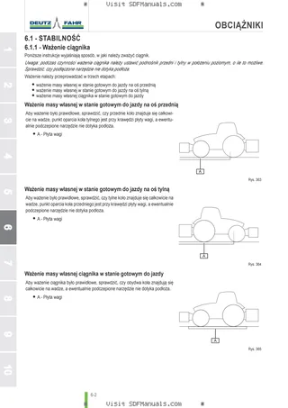 Instrukcja operatora: 5090 G → ZKDDH10200TD50001 – sample manual page 3