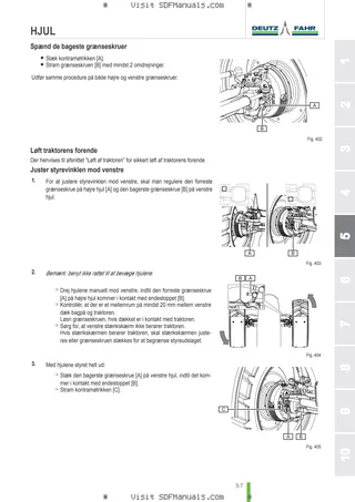 Betjeningshåndbog: 6205 AGROTRON TTV → WSXFS80200LD10001 – sample manual page 3