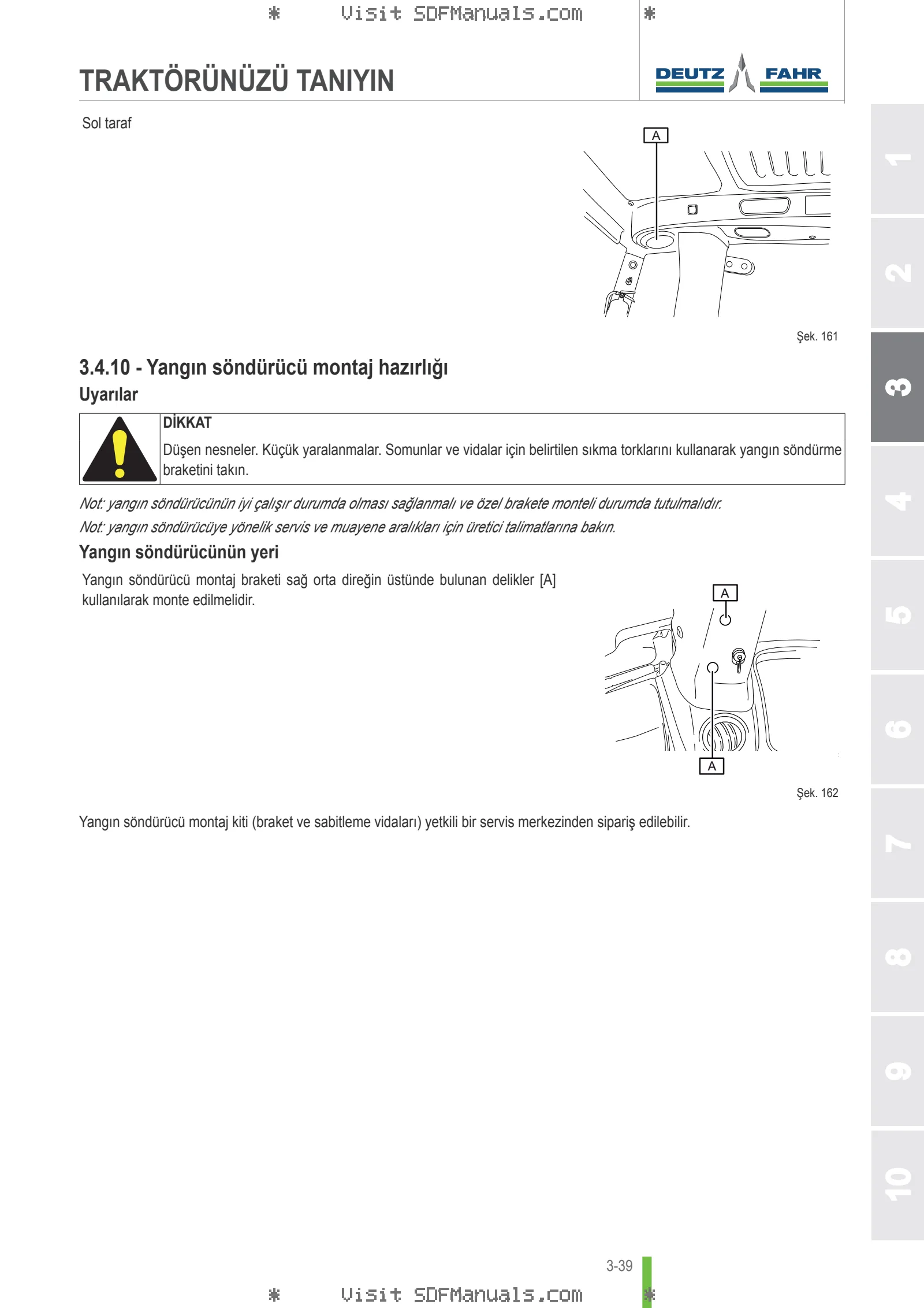 Kullanım Kılavuzu: 6205 AGROTRON TTV → WSXFS80200LD10001 – sample manual page 1