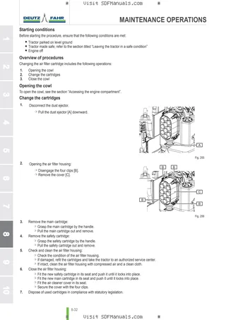 Operator's manual: 5080 KF → ZKDCC91500TD10001 – sample manual page 4