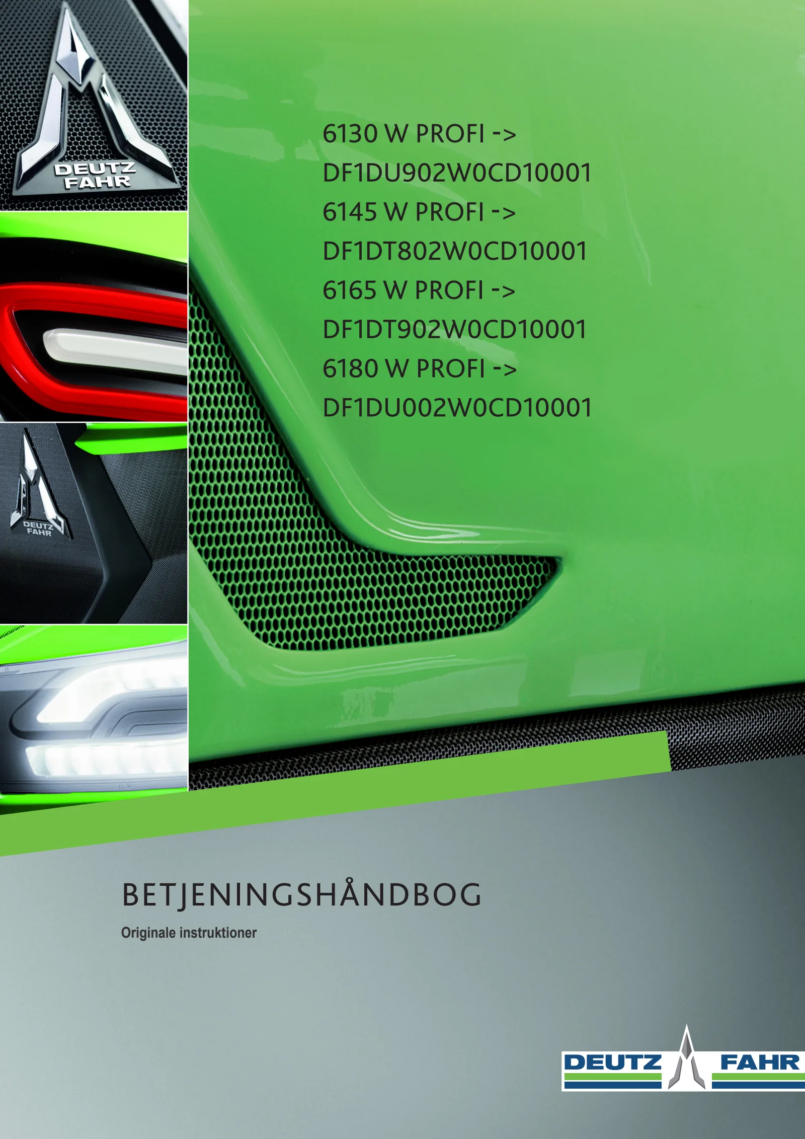Betjeningshåndbog: 6130 W Profi → DF1DU902W0CD10001