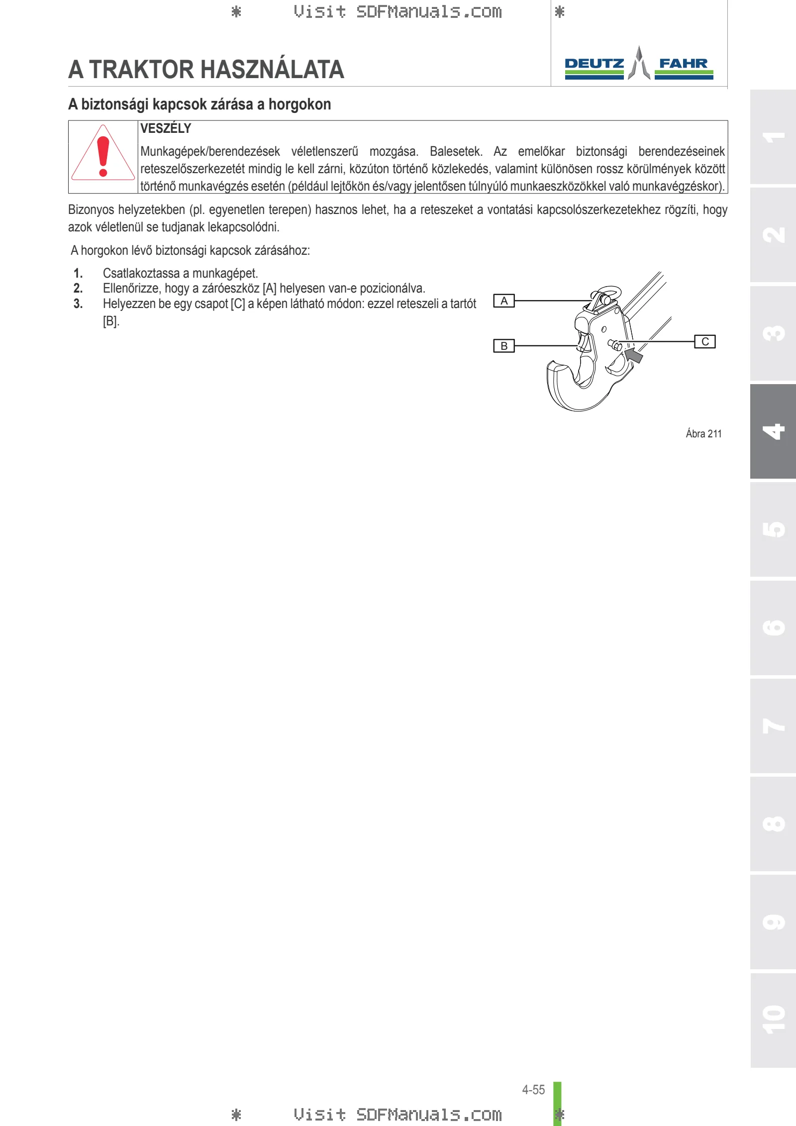 Használati utasítás: 5070 D Keyline → ZKDDB50200BD50001 – sample manual page 2