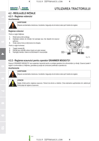 Manual de utilizare: 5080 D → ZKDFZ90200TD50001 – sample manual page 1