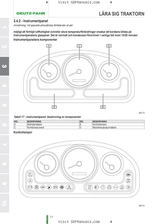 Förarhandbok: 3046 E → NNZ34602V0BD00001 – sample manual page 1