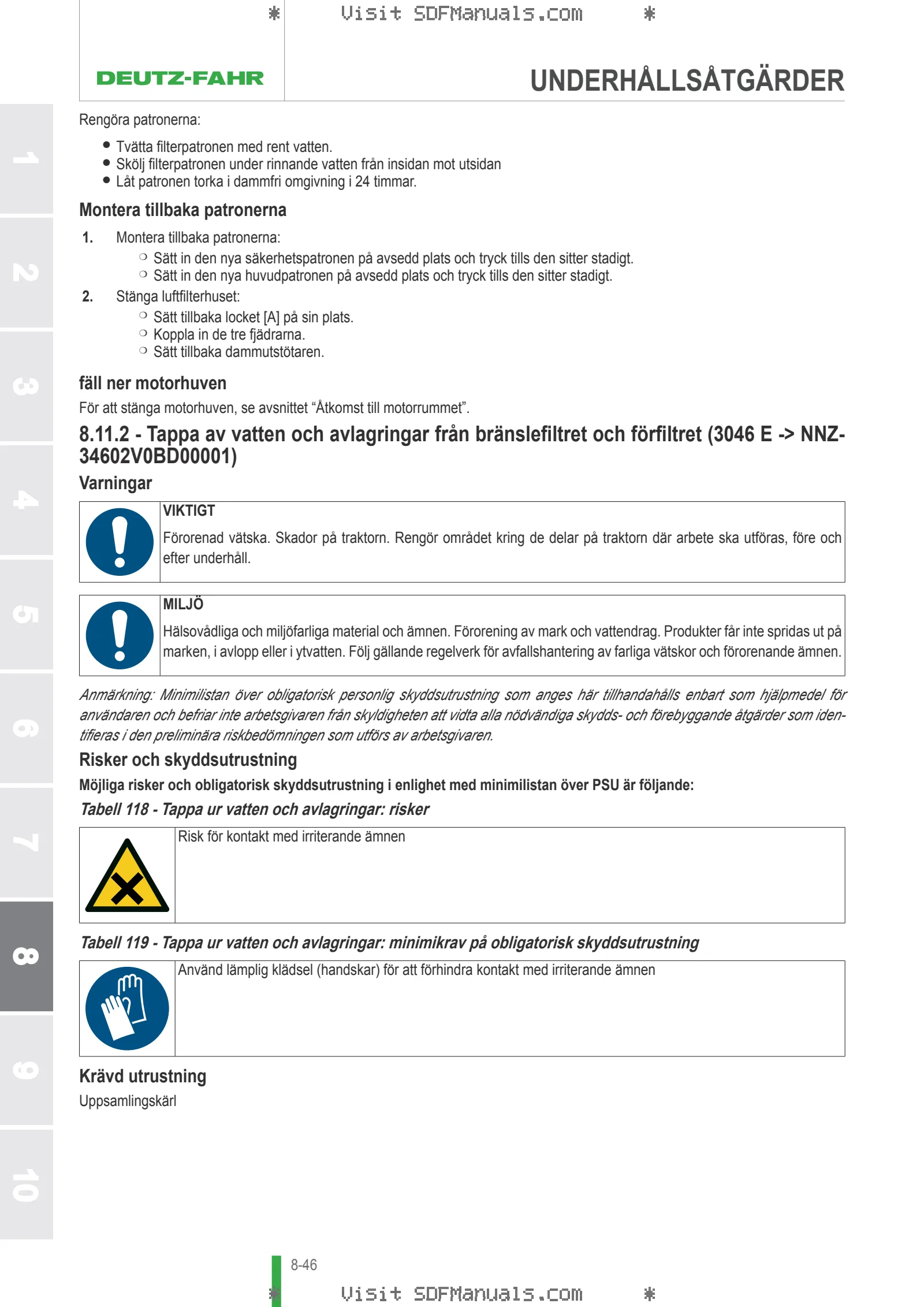 Förarhandbok: 3046 E → NNZ34602V0BD00001 – sample manual page 4