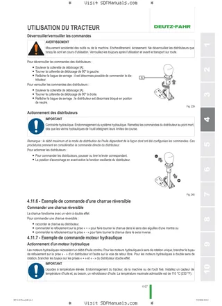 Manuel d'utilisation: 5070 D KEYLINE → ZKDGP70200BD50001 – sample manual page 2