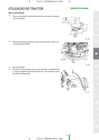 Manual do operador: AGROTRON 6190 TTV → WSXFM60200LD10001 – sample manual page 1