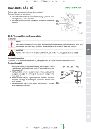 Käyttäjän opas: 5095 → ZKDHX10200TD50001 – sample manual page 1