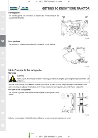 Operator's manual: 6120 → WSXKC10200LD10001 – sample manual page 1