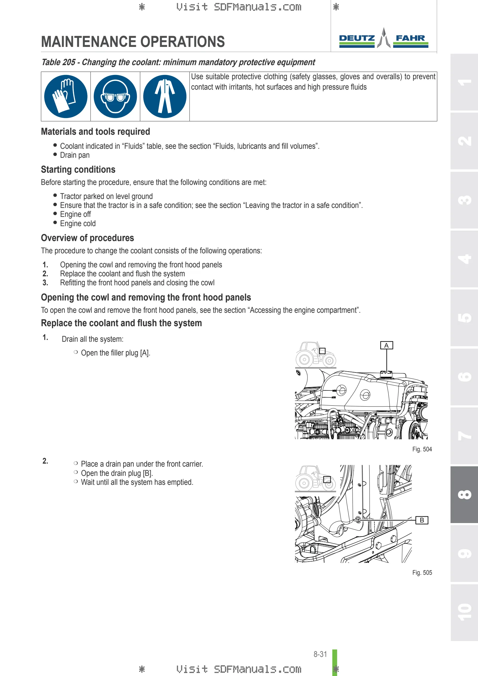 Operator's manual: 6120 → WSXKC10200LD10001 – sample manual page 4