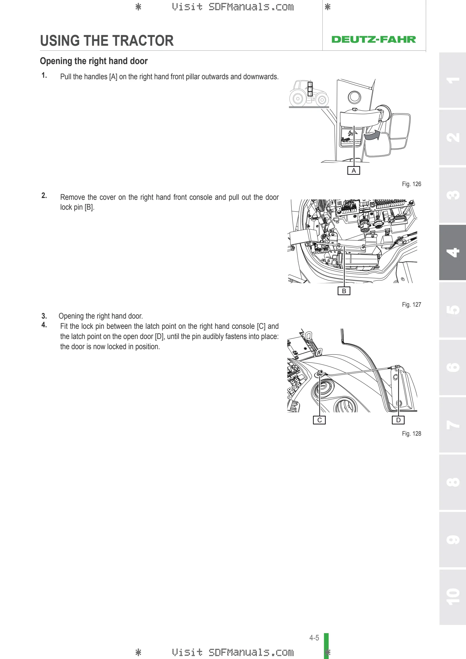 Operator's manual: 7250 HD AGROTRON TTV → WSXHA00200LD10001 – sample manual page 1