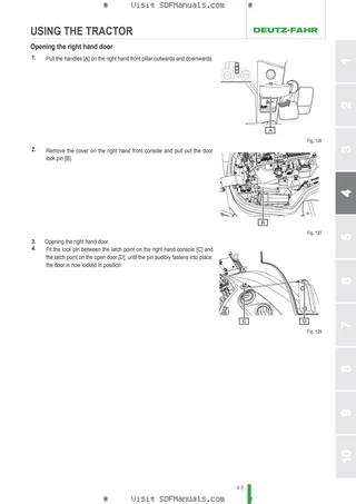 Operator's manual: 7250 HD AGROTRON TTV → WSXHA00200LD10001 – sample manual page 1