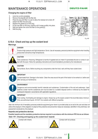 Operator's manual: 7250 HD AGROTRON TTV → WSXHA00200LD10001 – sample manual page 4