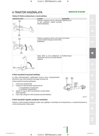 Használati utasítás: 5090 DS TTV → ZKDHF30200TD50001 – sample manual page 2