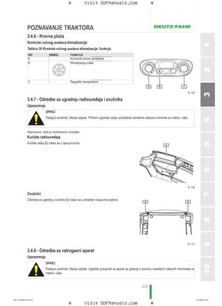 Priručnik za rukovatelja: 5090 DS → ZKDKS50200TD50001 – sample manual page 1
