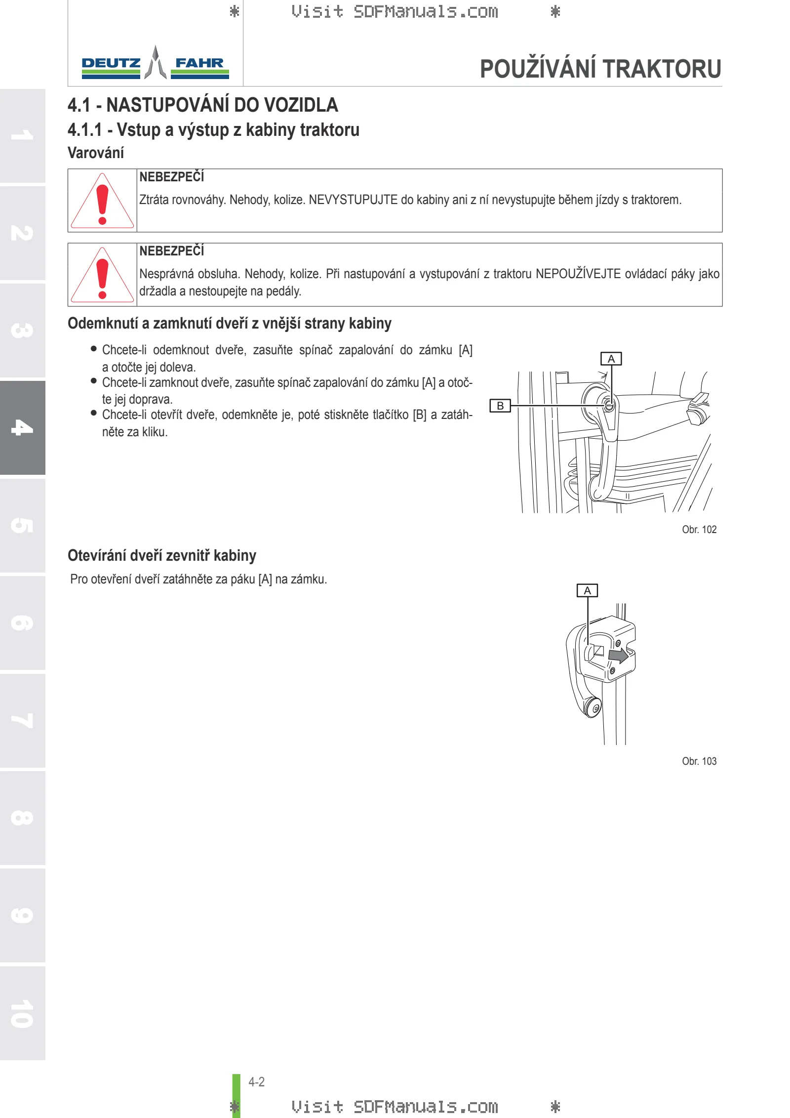 Návod k obsluze: 5080 E → NNZKG302W0BD00001 – sample manual page 1