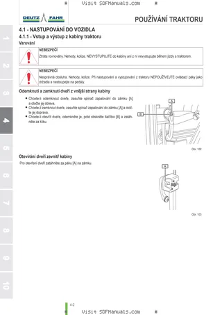 Návod k obsluze: 5080 E → NNZKG302W0BD00001 – sample manual page 1
