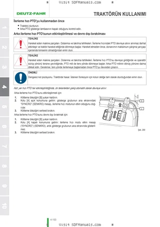 Kullanım Kılavuzu: 6130.4 AGROTRON TTV → WSXJP60200LD10001 – sample manual page 2