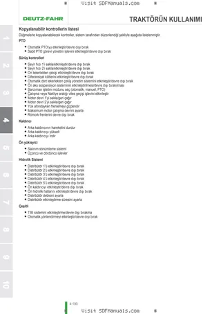 Kullanım Kılavuzu: 6130.4 AGROTRON TTV → WSXJP60200LD10001 – sample manual page 3