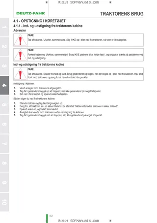 Betjeningshåndbog: 5090 DF → ZKDLU502W0TD50001 – sample manual page 1