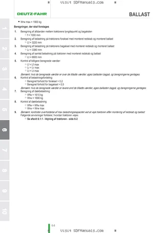 Betjeningshåndbog: 5090 DF → ZKDLU502W0TD50001 – sample manual page 3