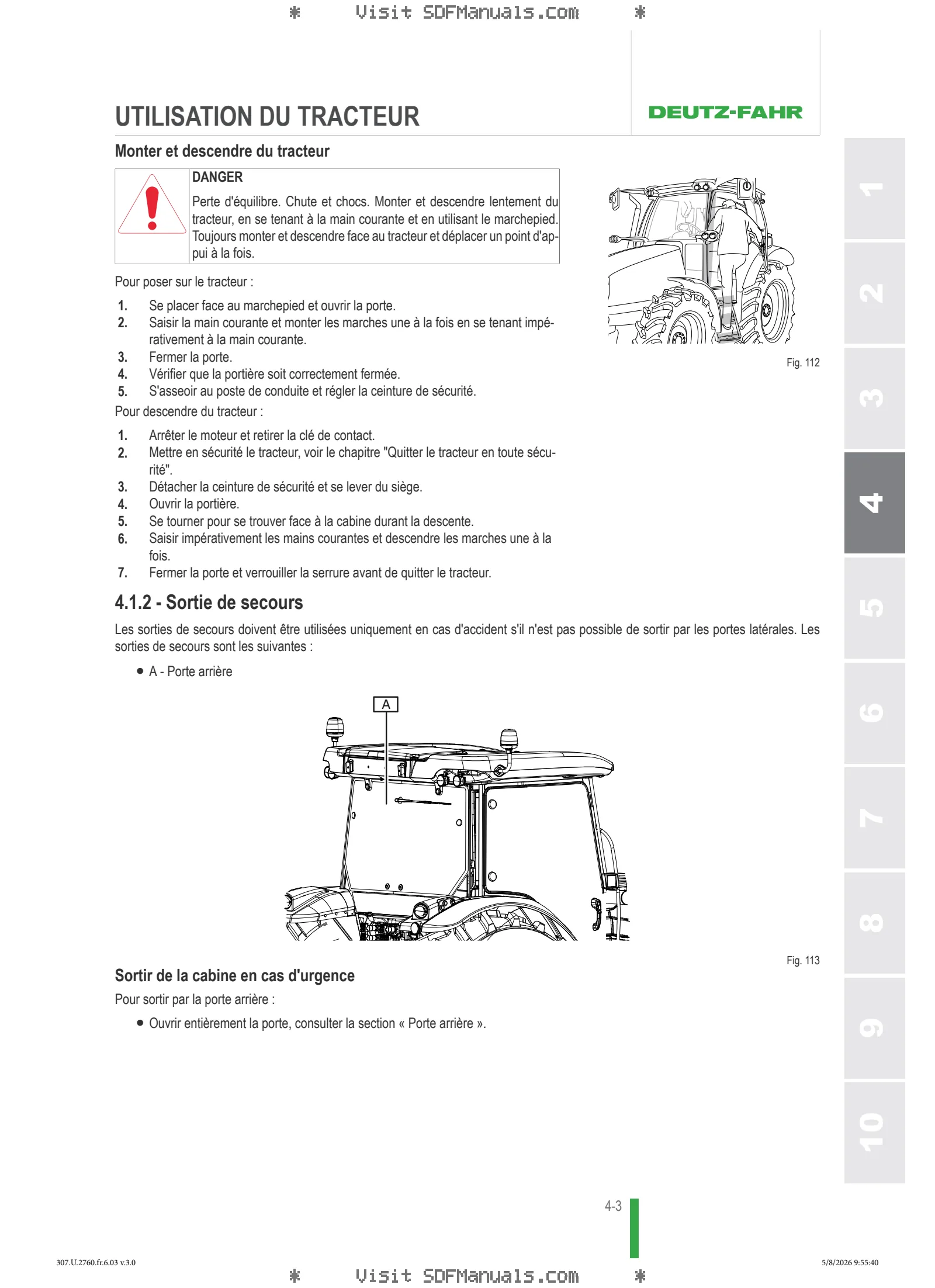 Manuel de l'utilisateur: 5105 E → NNZRB602W0BD50001 – sample manual page 1