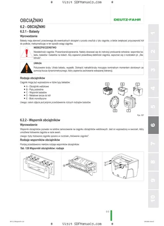 Instrukcja operatora: 5105 E → NNZRB602W0BD50001 – sample manual page 3