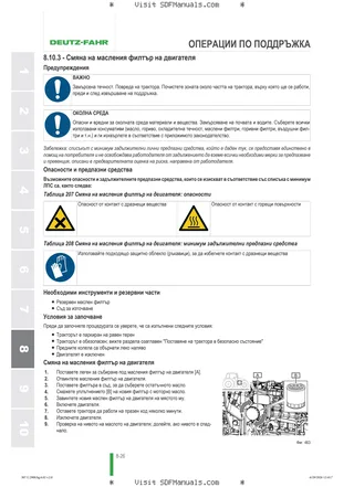 Ръководство на оператора: 6115 C → ZKDLH50200TD10001 – sample manual page 4