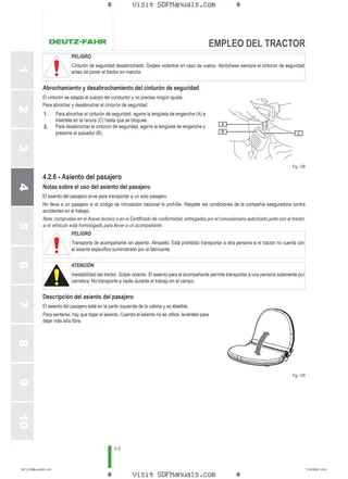 Manual del conductor: 6115 C → ZKDLH50200TD10001 – sample manual page 1