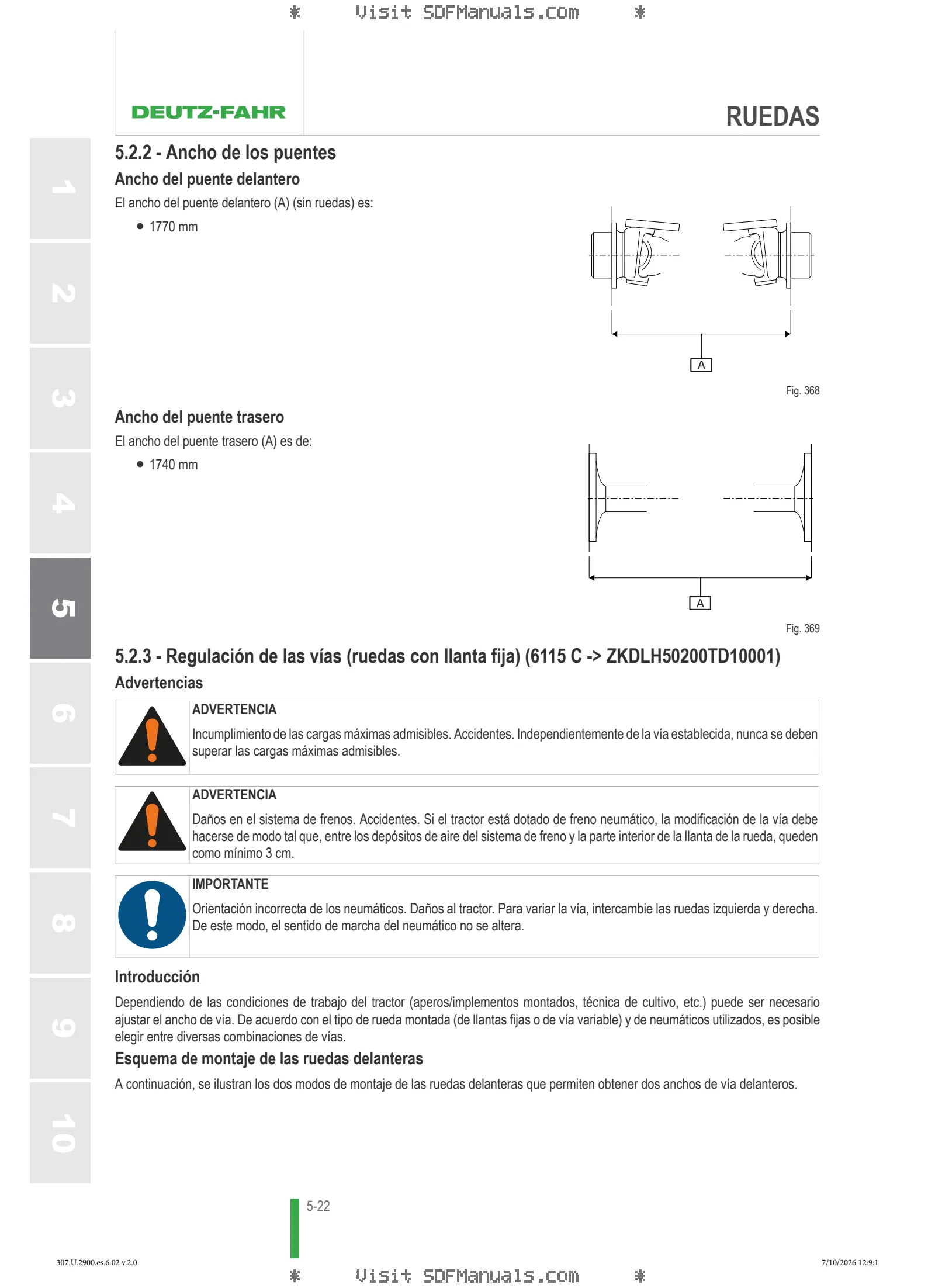 Manual del conductor: 6115 C → ZKDLH50200TD10001 – sample manual page 3