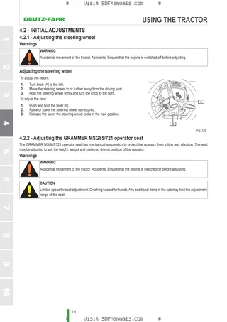 Operator's manual: 6115 C RVSHIFT → ZKDLS70200TD10001 – sample manual page 1