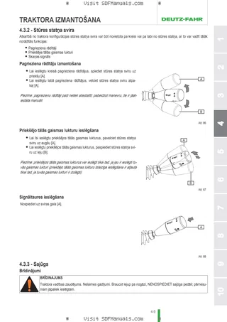 Lietošanas rokasgrāmata: 4065 EF → NNZRJ40200BD00001 – sample manual page 1