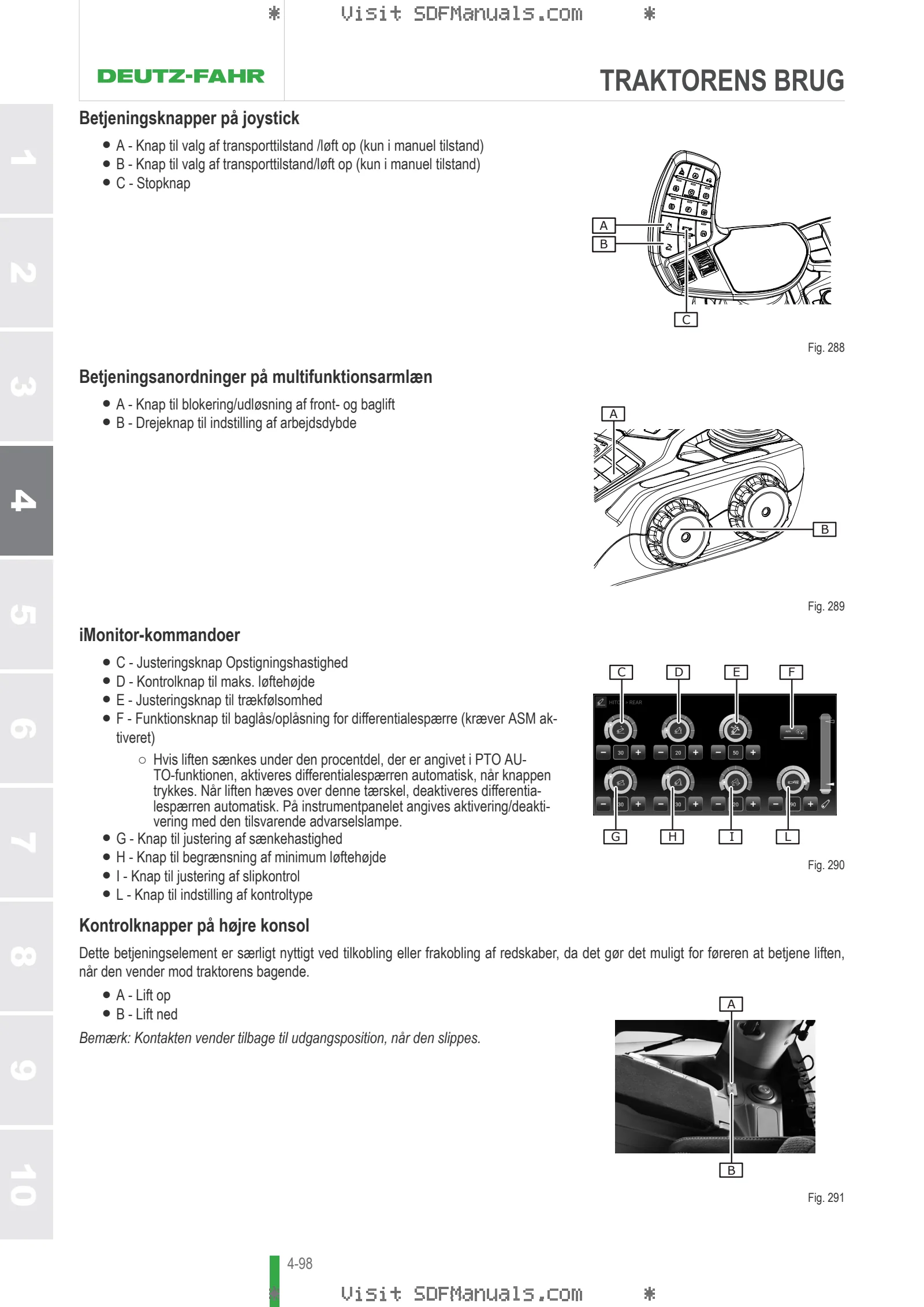 Betjeningshåndbog: 8260 TTV AGROTRON → WSXMP20200LD10001 – sample manual page 2