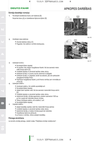 Lietošanas rokasgrāmata: 8260 TTV AGROTRON → WSXMP20200LD10001 – sample manual page 4
