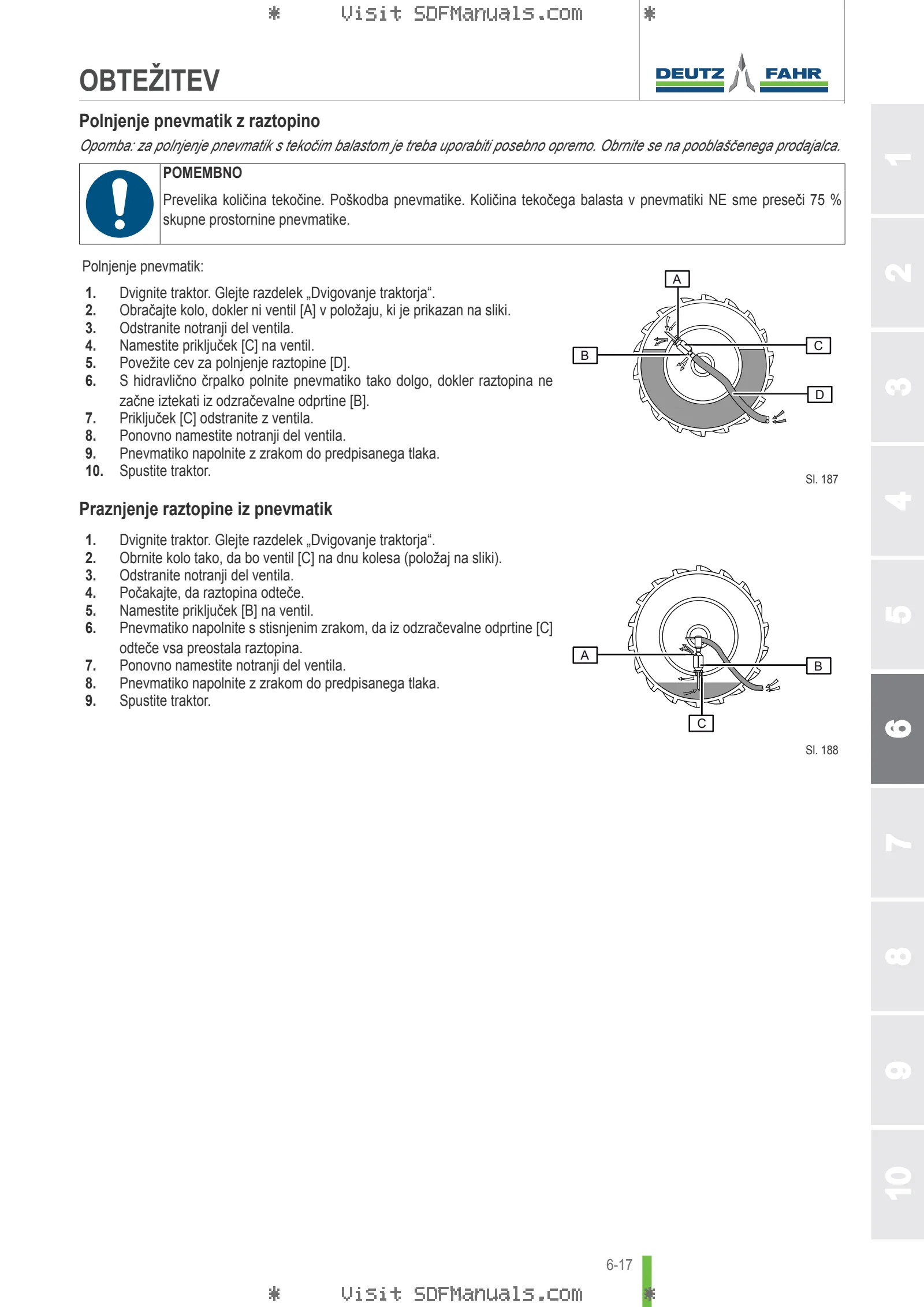 Uporabniški priročnik: 2025W – sample manual page 3