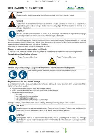 Manuel d'utilisation: 6100.4W – sample manual page 2