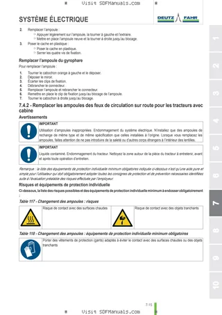 Manuel d'utilisation: 6100.4W – sample manual page 3