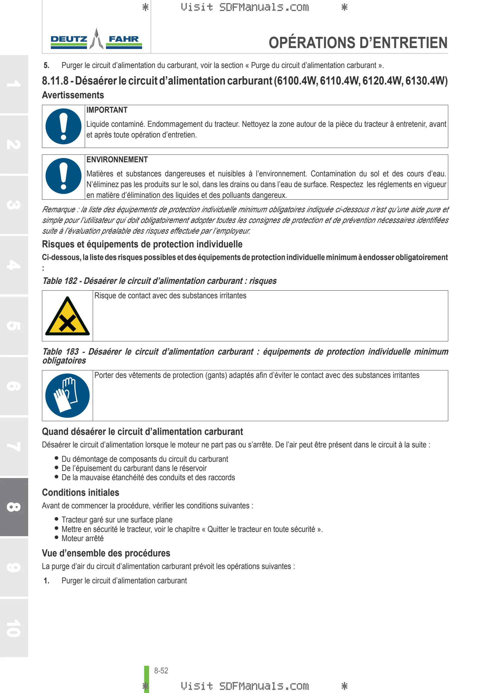 Manuel d'utilisation: 6100.4W – sample manual page 4