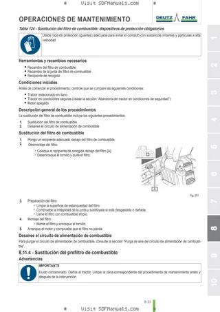 Manual del conductor: 6155W – sample manual page 4