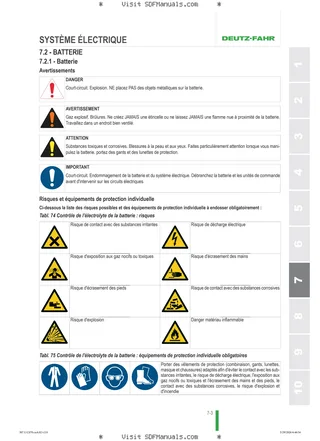 Manuel d'utilisation: 6145W HD – sample manual page 3