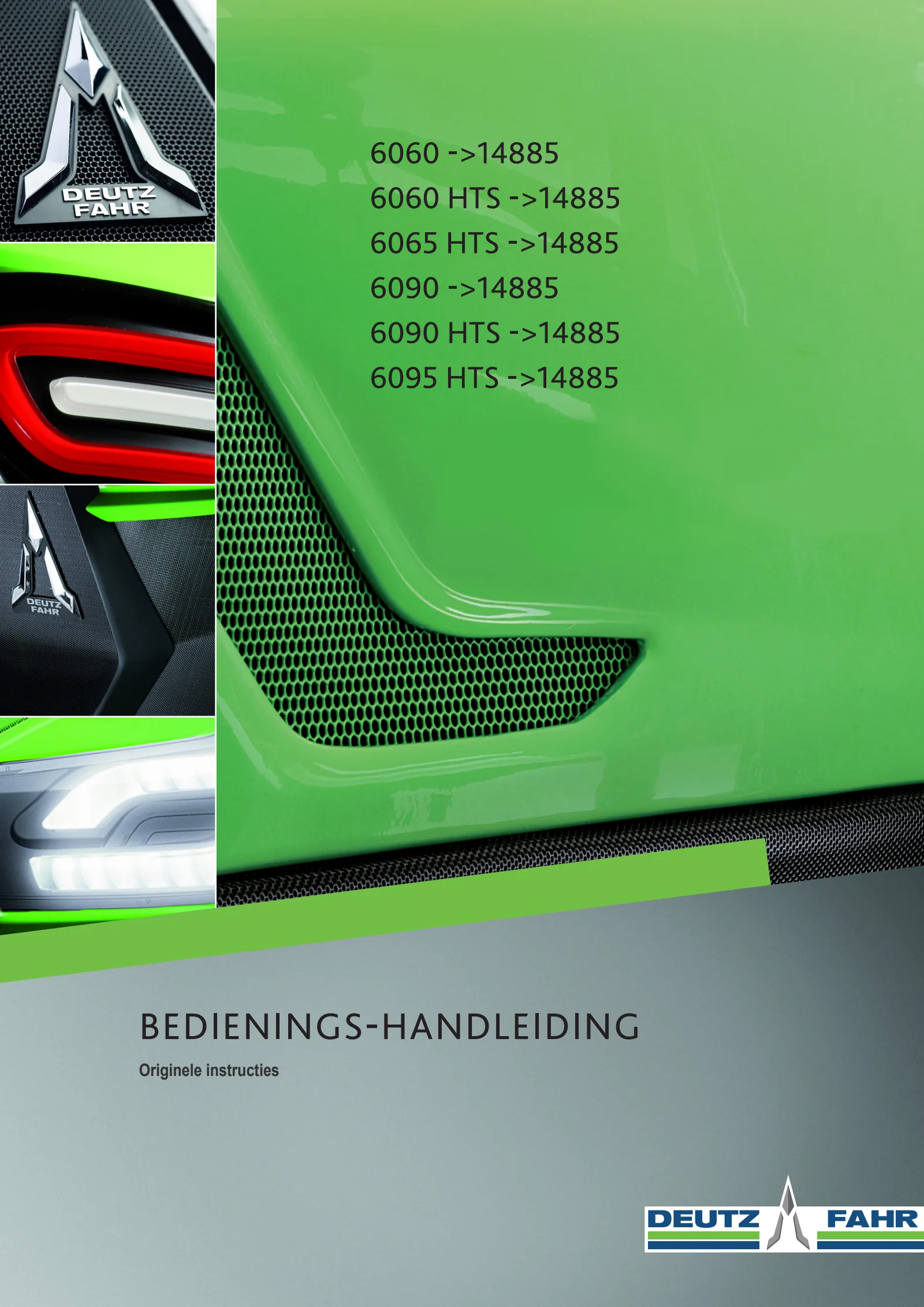 Bedieningshandleiding: 6060 → 14885