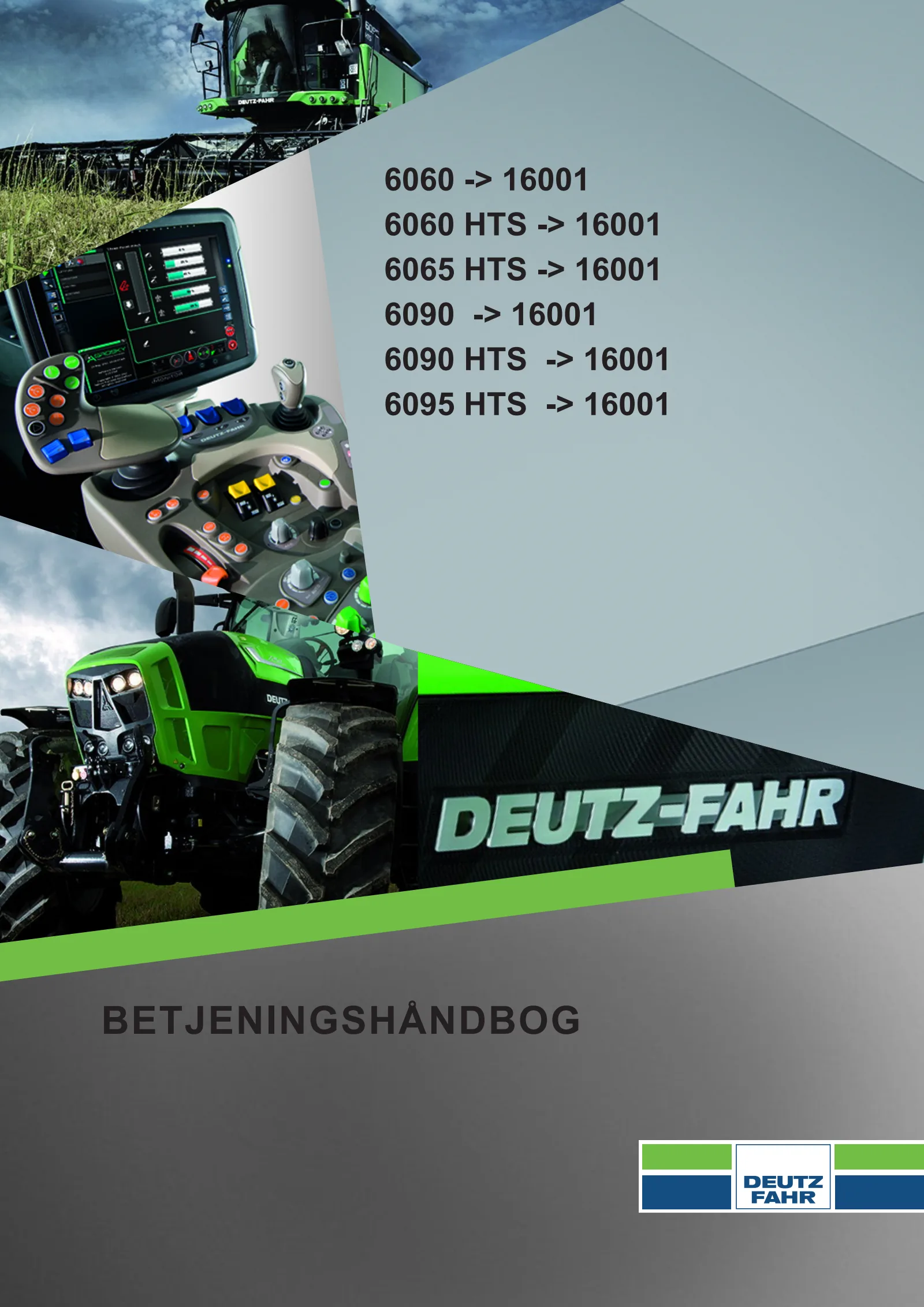 Betjeningshåndbog: 6060 → 16001