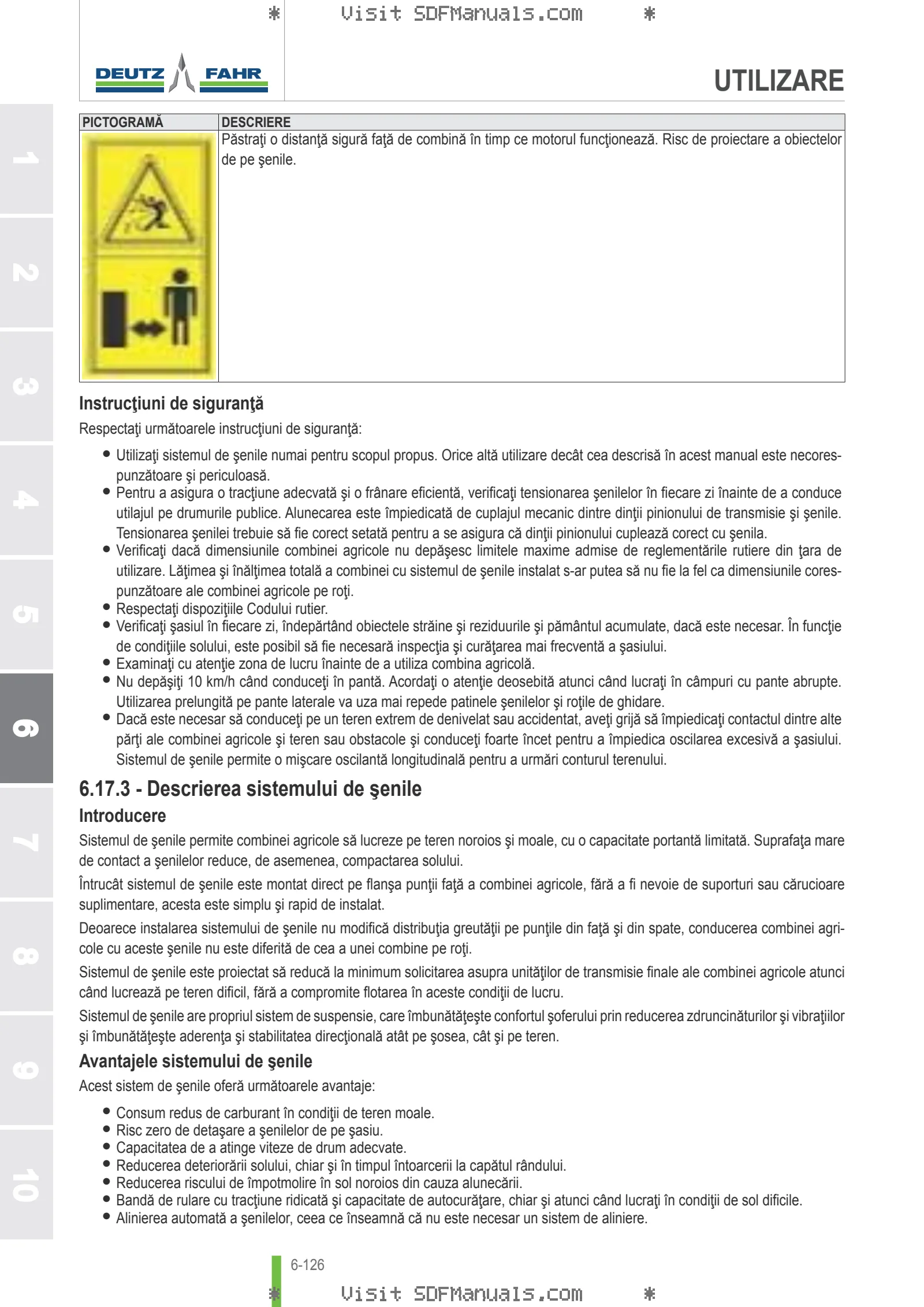 Manual de utilizare: C 9206 TSXB → 220001 – sample manual page 3