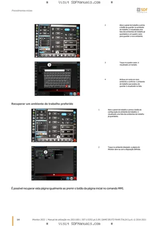 Manual do operador: iMonitor 3.0 (Year 2022) – sample manual page 1
