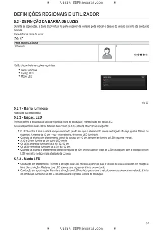 Manual do operador: Performance Steering H5 (2024) – sample manual page 1